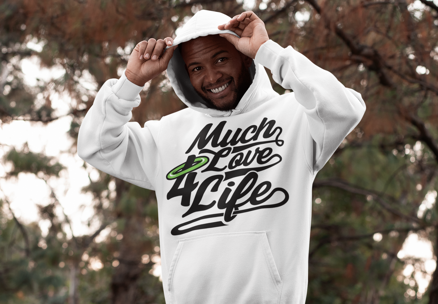 Halo Much Love 4 Life Hoodie