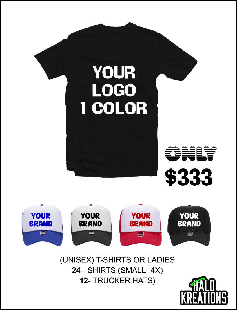 (Unisex) - T-shirts or Ladies - 24 Shirts